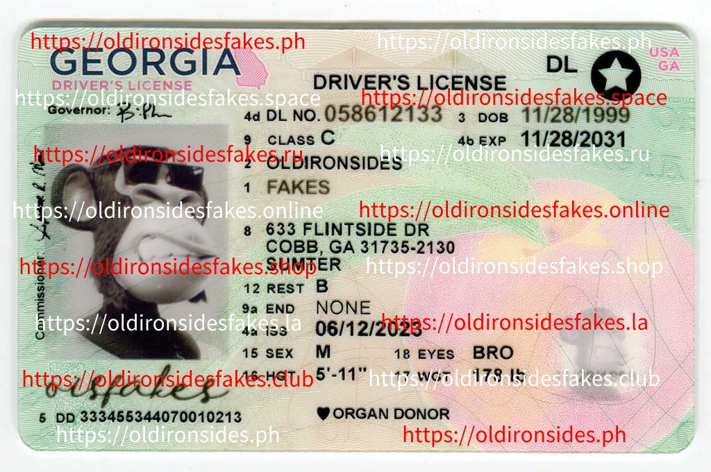 Georgia Driver License(New GA O21)