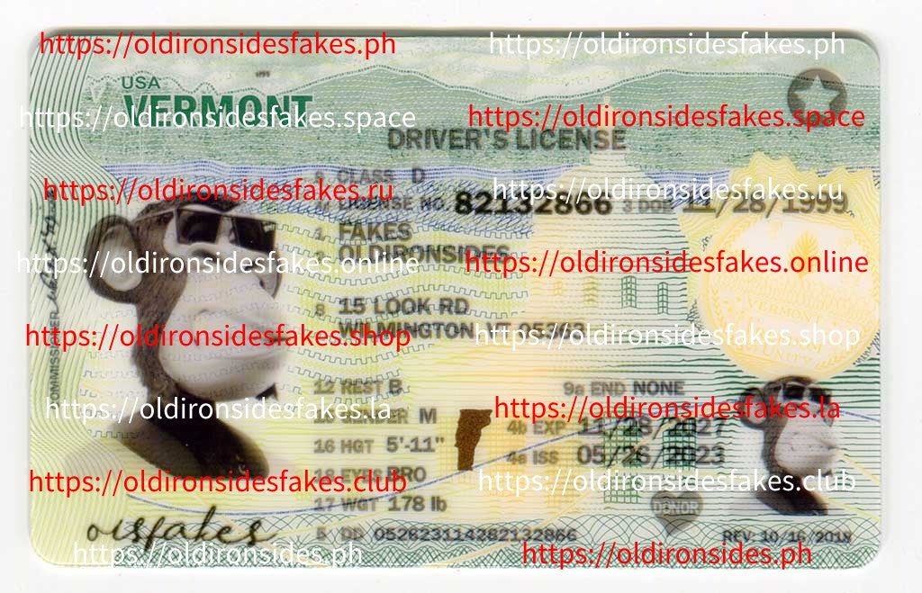 Vermont Driver License(VT)