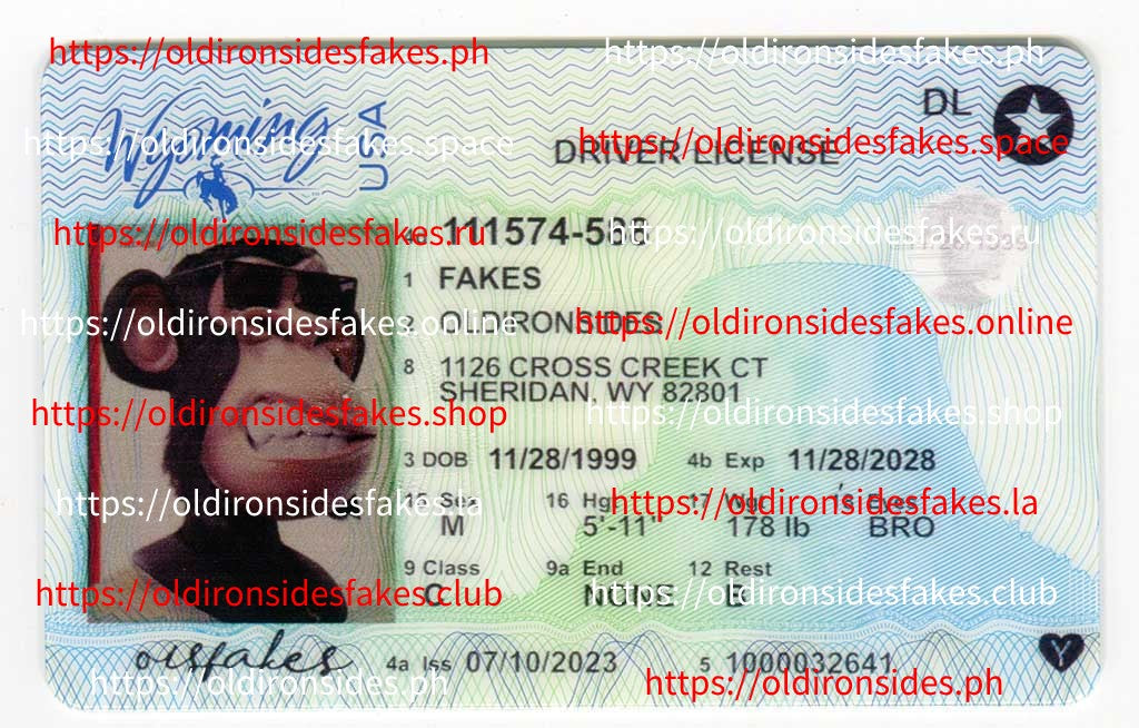 Wyoming Driver License(WY)