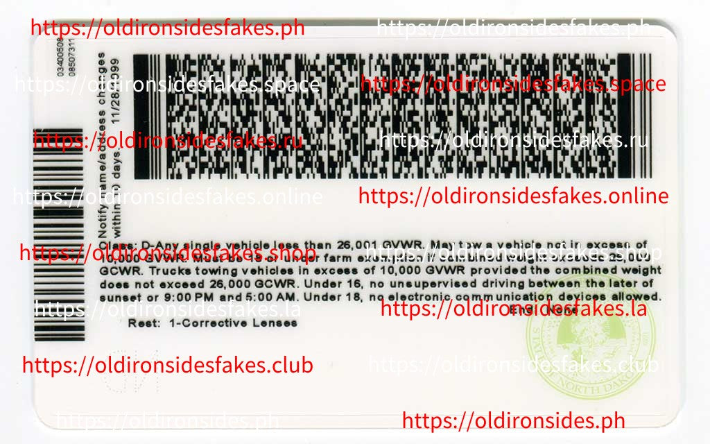 North Dakota Driver License(ND O21)