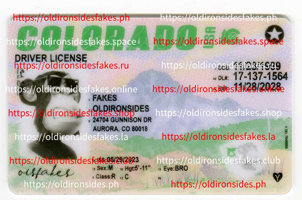 Colorado Driver License(New CO 2022 PolyCard)