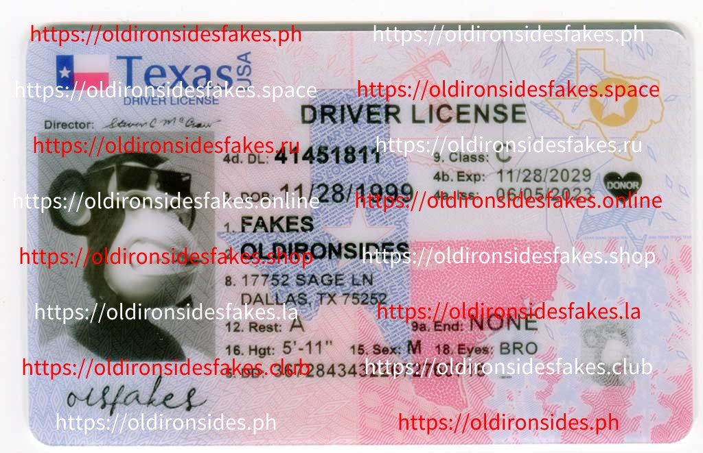 Texas Driver License(New TX 2022 PolyCard)