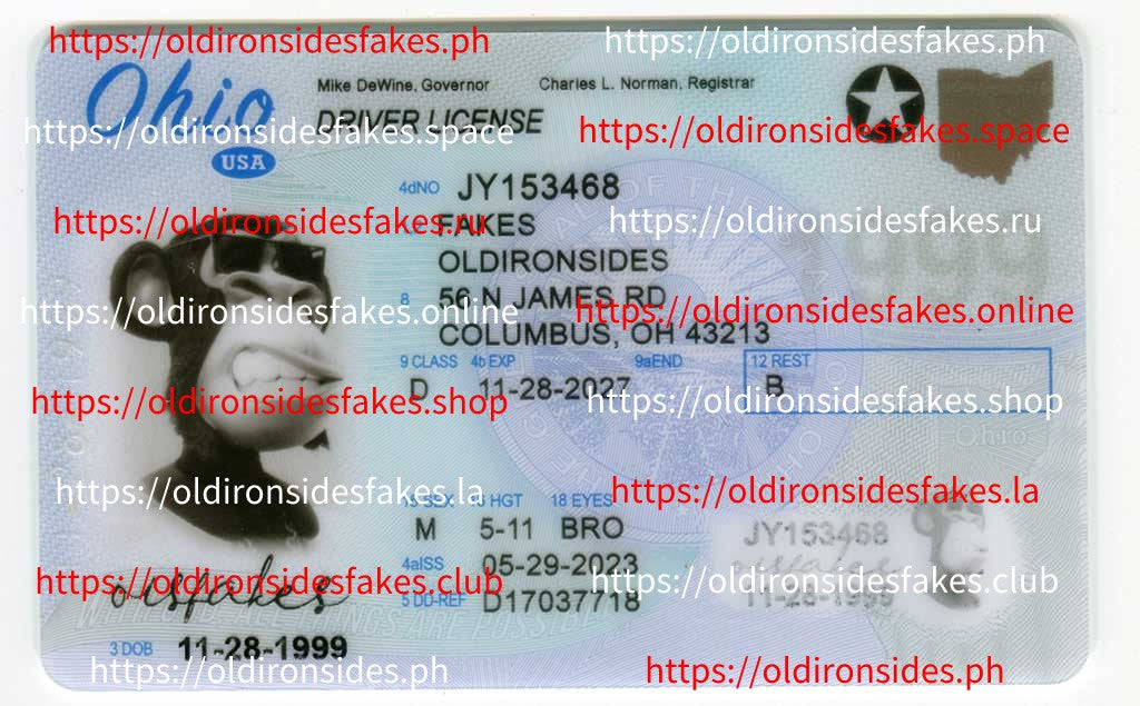 Ohio Driver License(New OH 2022 PolyCard)