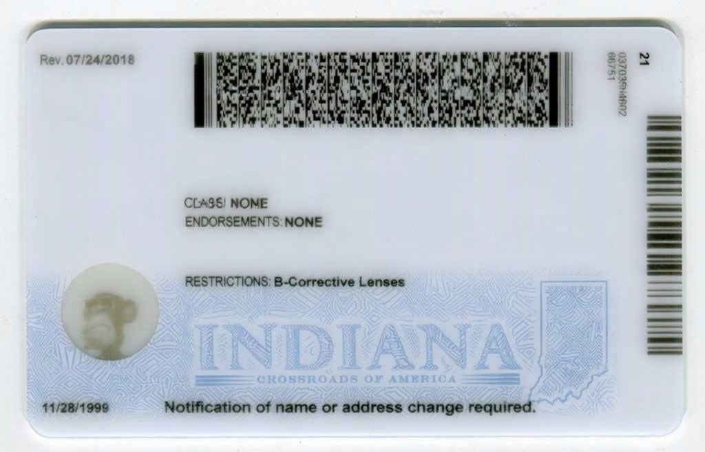 Indiana (New IN 2022 PolyCard)