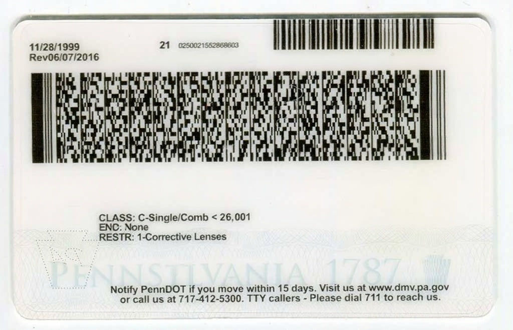 Pennsylvania (New PA O21)