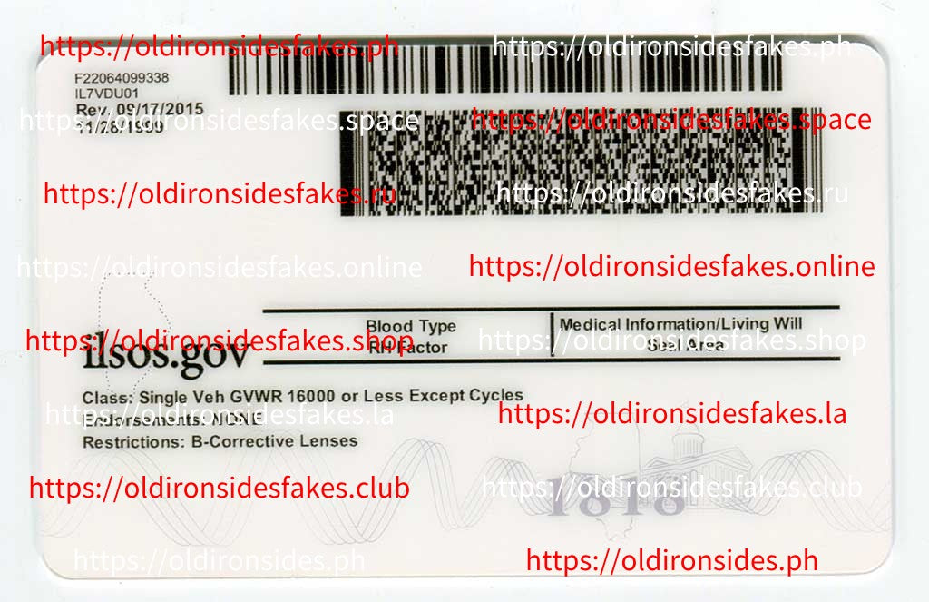 Illinois Driver License(New IL)