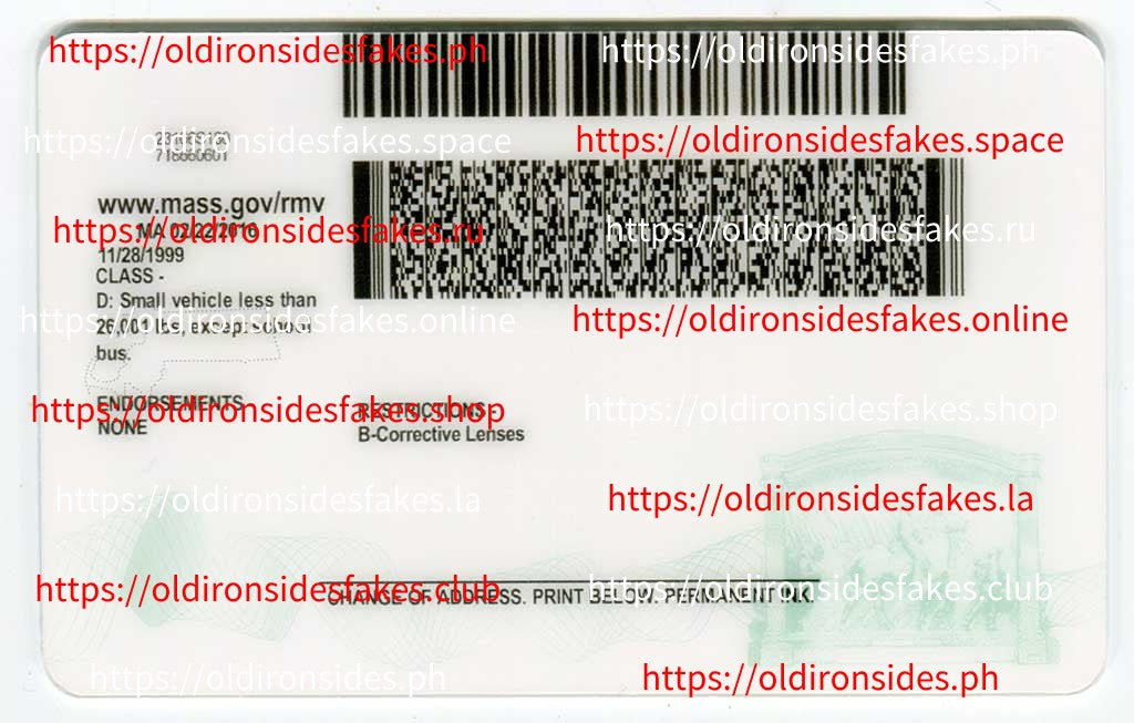 Massachusetts Driver License(New MA O21)