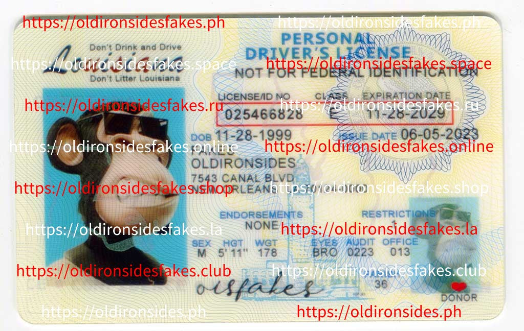 Louisiana Driver License(LA)