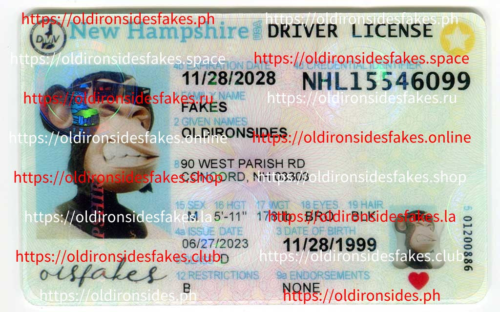 New Hampshire Driver License(NH)