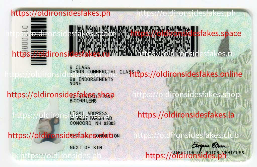 New Hampshire Driver License(NH)