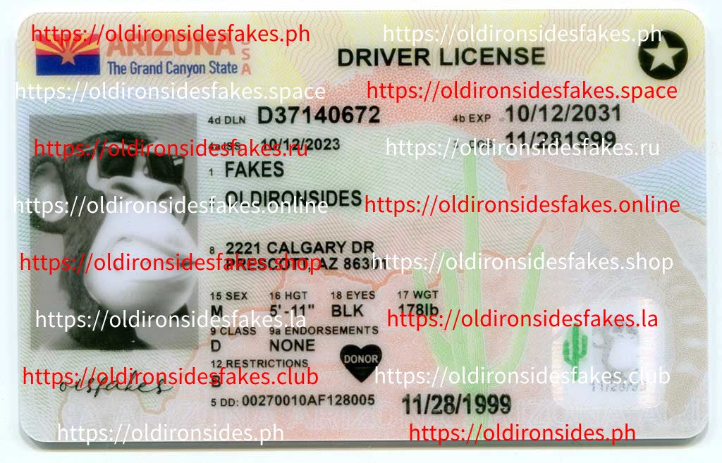 Arizona Driver License(AZ 2023 PolyCard)